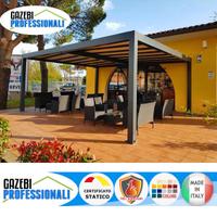 Pergotenda gazebo dehor CERTIFICATO professionale