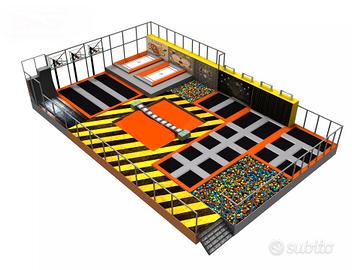 Trampolini Elastici per bambini per Area Giochi