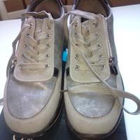 scarpe donna grigie argentate 