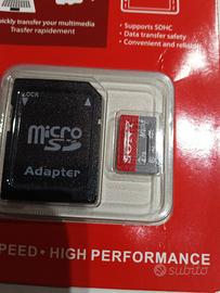 2 micro SD da 2 Tb alta velocità 