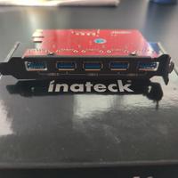 Scheda PCIe USB Inateck 5 porte