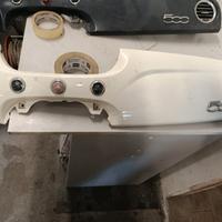 RIVESTIMENTO CENTRALE CRUSCOTTO FIAT 500 3 PORTE