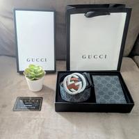 Set portafoglio & cintura Gucci
