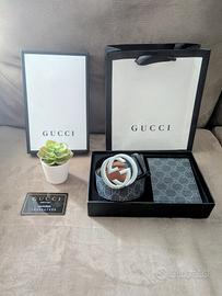 Set portafoglio & cintura Gucci