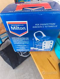 per disinfettare biberon e tetatella