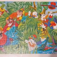 Cornice con puzzle Disney