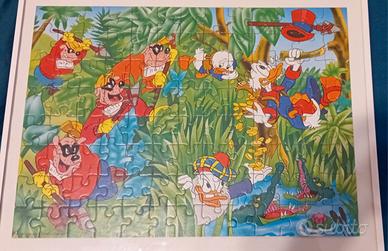 Cornice con puzzle Disney