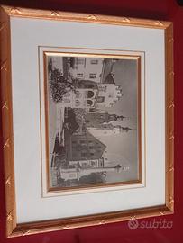 Bressanone  quadro con cornice pregiata