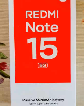 XIAOMI REDMI NOTE 15 5G 8/256 GB