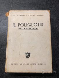 Poliglotta libro scolastico 1943