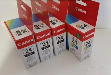 cartucce Canon Bci-24 black e color