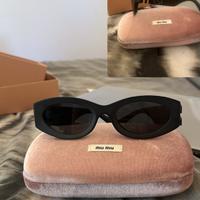 Occhiali da sole MIU MIU neri opaco