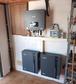Impiamto fotovoltaico 10kw accumulo litio kit 6kw