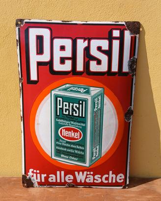 Insegna Tabella Smaltata Persil