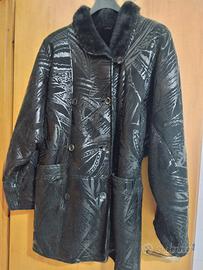 cappotto pelle 