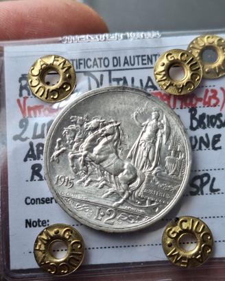 2 lire 1914