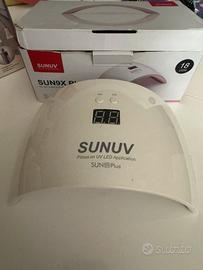 Lampada uv per unghie e kit