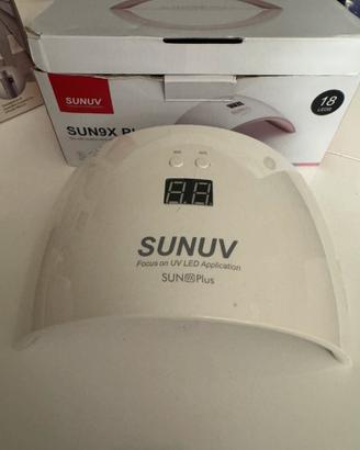 Lampada uv per unghie e kit