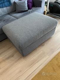 Pouf contenitore Ikea VIMLE grigio