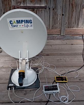 Antenna satellitare automatica