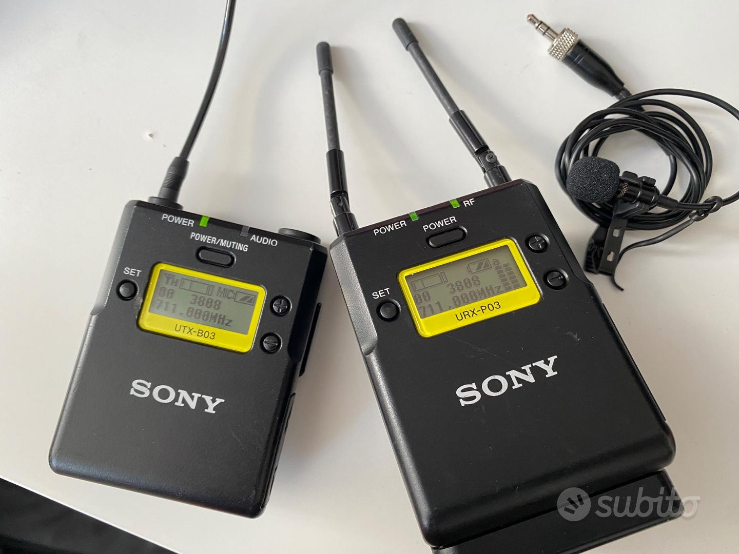 SONY UWP-D11 microfono wireless utx-b03 urx-p03 - Audio