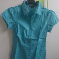 camicia turchese