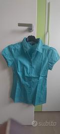 camicia turchese