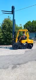 S163- MULETTO HYSTER 25 Q TRIPLEX DIESEL