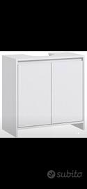  HOMCOM Mobile Sottolavabo 60×30×60