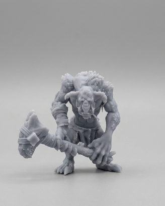 Miniatura Stone troll per Warhammer