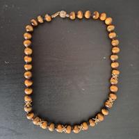 Set Occhio di Tigre - Collana Argento 800 e Bracci