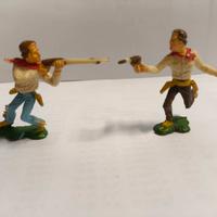 2 Soldatini Cowboy Nardi Italy.
