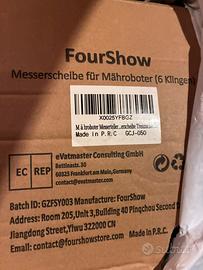 Piastra per affilatura robot