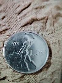 50 lire rarissimo anno 1976