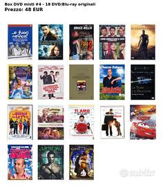 Box DVD misti #4 - 18 DVD/Blu-ray originali