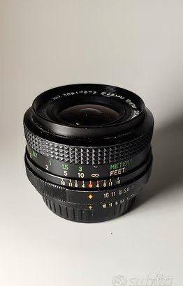 Obiettivo Vivitar 28mm 2.8 MC close focus Fujica X