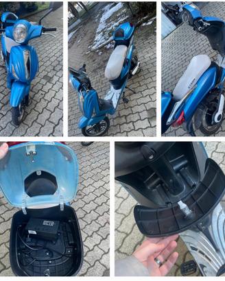 Bici elettrica fatta a scooter elettrico Z-tech