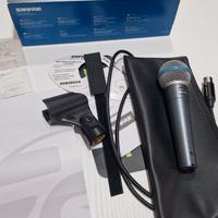microfono SHURE BETA 58A + ASTA proel