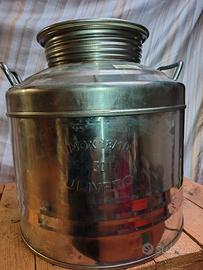 Fusto da LT 30 in acciaio inox