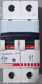 Bticino Interruttore magnetotermico 2P 10A FC820C1