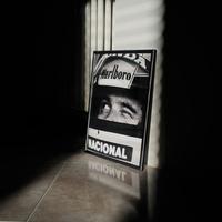 Poster con cornice formato A3 Ayrton Senna