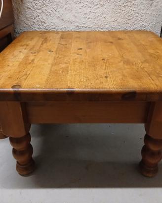 Tavolo rettangolare in legno vintage
