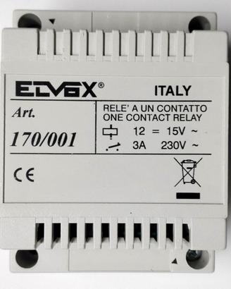 Relè in scambi0 3A 230V Vimar/Elvox 170/001