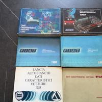 Manuali dati caratteristici Fiat e Lancia