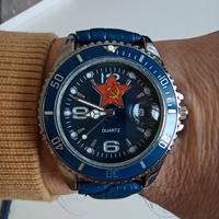 Orologio Russo Stella Dial Blu cassa 40 mm cinturi