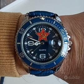 Orologio Russo Stella Dial Blu cassa 40 mm cinturi