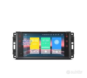 RADIO GPS ANDROID 13 PER JEEP WRANGLER 07-12, GRAN