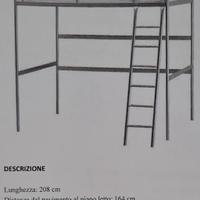 LETTO SOPPALCO IKEA 