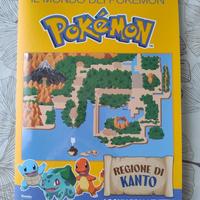 Folder francobolli Pokémon regione di Kanto