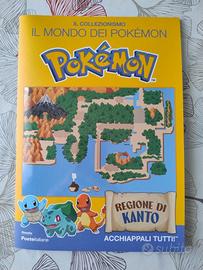Folder francobolli Pokémon regione di Kanto